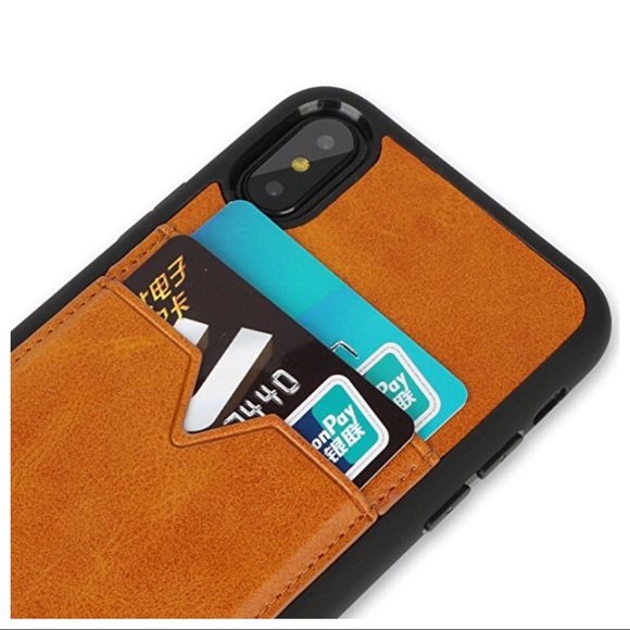 IPHONE X HYBRID FOLIO LEATHER CASE - Picture 4 of 4